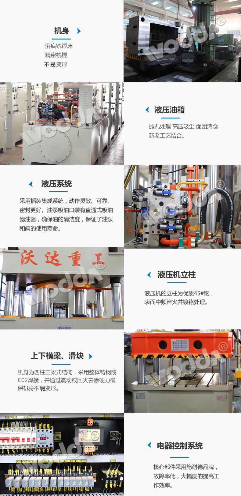 500噸三梁四柱液壓機(jī)細(xì)節(jié) 500噸三梁四柱液壓機(jī)細(xì)節(jié)